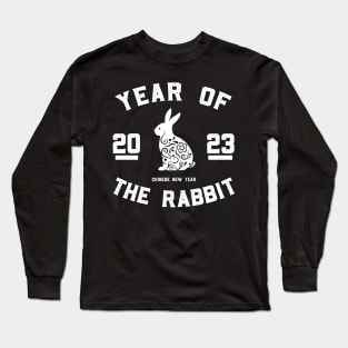 Vintage Year of the rabbit 2023 Long Sleeve T-Shirt